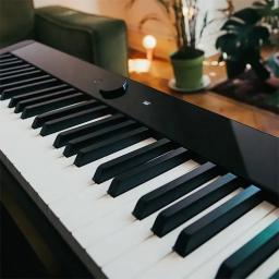 Piano Digital Eletrônico com 18 Timbres, Teclado MIDI, 88 Teclas, Boa Qualidade - Image 2
