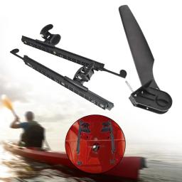 Leme de caiaque com pé cinta pedais, leve barco cauda embarcação, controle de pé nylon, vela acessórios - Image 2