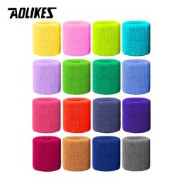 1pc suporte de cinta de pulso respirável gelo refrigeração tênis pulseira envoltório esporte sweatband para ginásio yoga voleibol mão suor banda novo - Image 5