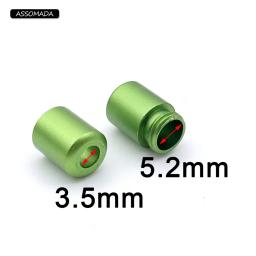 Alumínio Fechos Parafuso para Fazer Jóias, Cilindro Fecho Final, Colar e Pulseira Conectores, Acessórios DIY, 3.5mm Buraco, 10PCs - Image 5