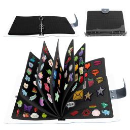 Broche de feltro para exibição, livro de armazenamento, faça você mesmo, crachá, organizador, livreto, crachá de metal, lembrança, álbum, coleção de emblemas - Image 1