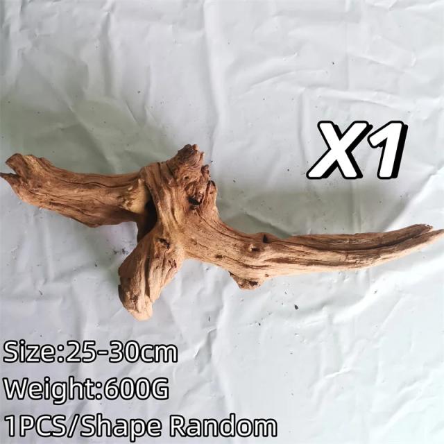 Decoração Natural para Aquário: Madeira Extra Grande de Driftwood para Peixes