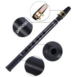 Ammoon-Mini bolso Bb saxofone, Sax, ABS com Alto bocais, Reed Bolsa de Transporte, instrumento de sopro, saxofone Acessórios, 10pcs - Image 3