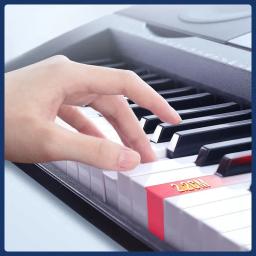 Sintetizador de teclado digital piano, piano real para crianças e adultos, controlador profissional, instrumentos eletrônicos, 61 - Image 4