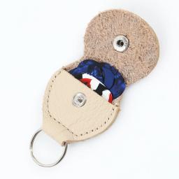 Suporte de palheta de guitarra de couro genuíno, de alta qualidade, bolsa, chaveiro, acessórios de guitarra - Image 1