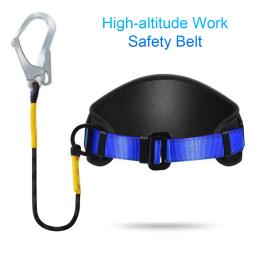 Cinto de segurança de trabalho de alta altitude, cintura única, corda de arnês, ao ar livre, escalada, treinamento eletricista, equipamento de proteção - Image 1