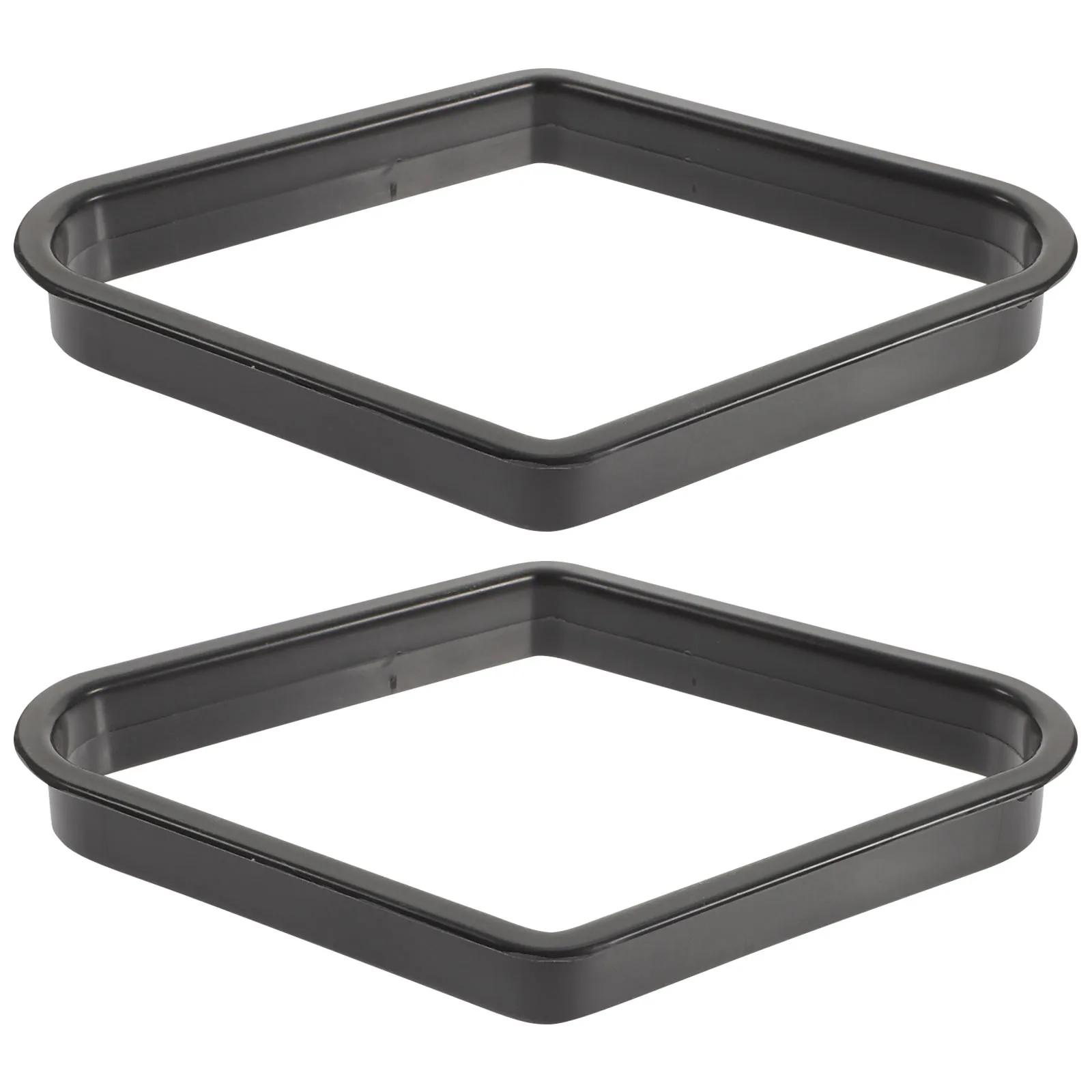 Rack de bola de bilhar, 2 peças, durável, material premium, acessório de mesa de bilhar, fixação de sinuca, suporte de 9 bolas, rack de bilhar - Image 1
