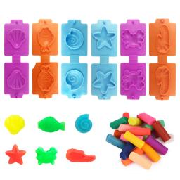 Kit de Modelagem Criativa para Crianças, Acessórios DIY, Conjunto de Ferramentas Massa Argila Molde Plasticina 3D, Cortador Criativo, Tesoura, Brinquedo Educativo Presente - Image 5