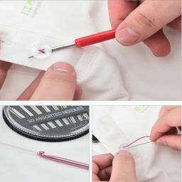 Kits de costura multifuncionais, conjunto de caixas para bordados manuais, organizador de roscas, suprimentos de costura, DIY Kits de ferramentas - Image 6