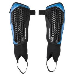 Caneleira de futebol com protetor de tornozelo, alças ajustáveis, equipamento de proteção de futebol, jovens e adultos, suporte para pernas, caneleiras - Image 5