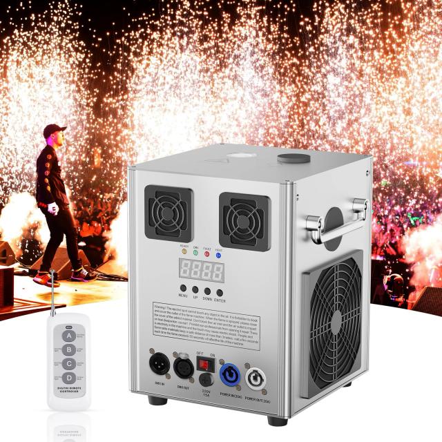 Fogos de Artifício Frio 700W para Casamentos e Shows Musicais com Efeitos Especiais deslumbrantes