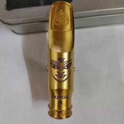 Profissional saxofone Metal bocal, Sax boca pedaços de alta qualidade, tenor, soprano, Alto, chapeamento de ouro, acessórios, Durga 3 - Image 4