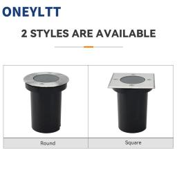 LED Underground Light para Garden Path, Ground Spot Light, Lâmpada ao ar livre, Landscape Spotlight, Buried Lamp, GU10 Bulb Casing, Frete Grátis - Image 6