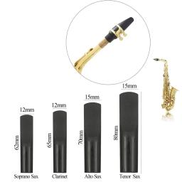 Saxofone palhetas para Alto, Tenor, Soprano, Clarinete instrumento peças, plástico substituição, resina Sax palhetas, força 2.5 acessórios - Image 6
