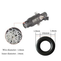PCP-Silicone Air Tank Válvula Conjunto para Paintball, Reguladora O Ring Kit, Oring Cilindro De Gás, Junta de Válvula, Torique, 15Pcs, 30Pcs - Image 2
