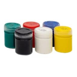 Tinta guache 6 cores para pintura 15ml cada arte - Image 5