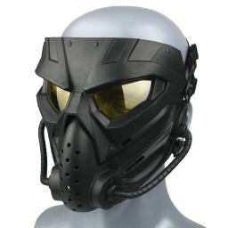 Máscara de Proteção Facial Completa para Airsoft Paintball, Tático CS Field Gear, Traje Cosplay, Halloween Festival Presente, Esqueleto - Image 2