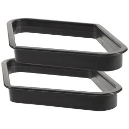 Rack de bola de bilhar, 2 peças, durável, material premium, acessório de mesa de bilhar, fixação de sinuca, suporte de 9 bolas, rack de bilhar - Image 6