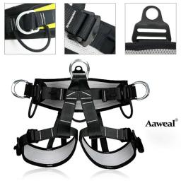 Arnês de segurança inferior correia do corpo equipamento de escalada downhill trabalho aéreo ao ar livre expansão rapel montanhismo proteger - Image 1