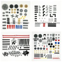 Peças técnicas de alta tecnologia, feixe de pino, braço de elevação, conector de eixo, painel de engrenagem, carro, motocicleta, blocos de construção, tijolos, conjunto de tecnologia, brinquedos - Image 2