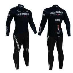 2023 equipe tour de italia jiro conjunto camisa de ciclismo dos homens roupas terno manga longa mtb bicicleta estrada calças bib ropa ciclismo - Image 1