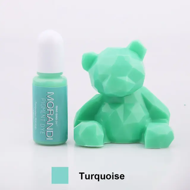 Pigmentos para Resina Epóxi UV - 24 Cores Morandi para Artesanato e Jóias (10ml)