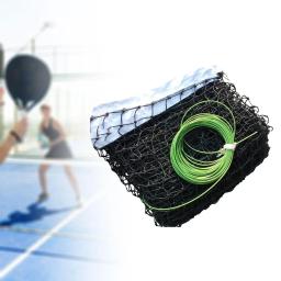 Quadra de tênis padrão Rede, Sports Net, Equipamento de treinamento, Polietileno, Jogos formais informais Campos de competição - Image 3