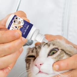 Pet colírio para cães e gatos, removedor de mancha de lágrima, anti-oftalmologista, suprimentos para pequenos animais - Image 2
