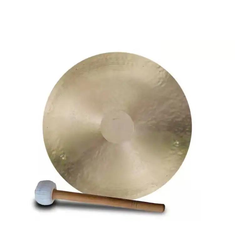 Arborea Gongs de cura sonora, Gong de vento de bronze, malho de madeira grátis, gongos de feng chinês, instrumento de percussão de meditação, 12 "-36" - Image 1