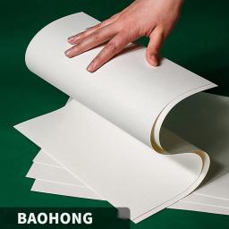 Baohong Aquarela Papel, Professional Water Color Paper, Acuarela Art Supplies, 100% Algodão, 32K 16K 8K 300g, 20 Folhas - Image 3