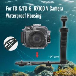 Aquanic Handheld Mergulho Fotografia Stand, aplicável ao Gopro Acessórios, DJI Sports Camera, AS060 - Image 5