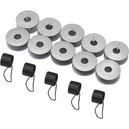 Conjunto de peças de máquinas de costura Estojo de bobina Placa de agulha Gancho giratório para Singer Juki Acessórios para máquinas de costura industrial - Image 6