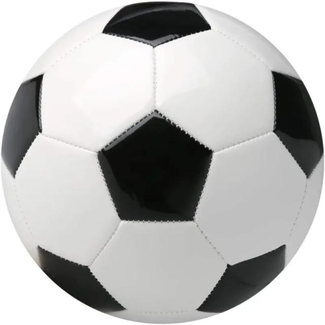 Bola de Futebol Clássica PU Espessa Tamanho 5 para Treinamento Profissional