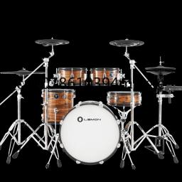 Bateria eletrônica com toda a cabeça de malha Kit de Bateria Elétrica T950 - Image 2