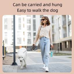 Cão portátil e gato garrafa de água, ao ar livre, acompanhando, pet andando, beber água, viagem dobre, beber tigela, suprimentos - Image 4