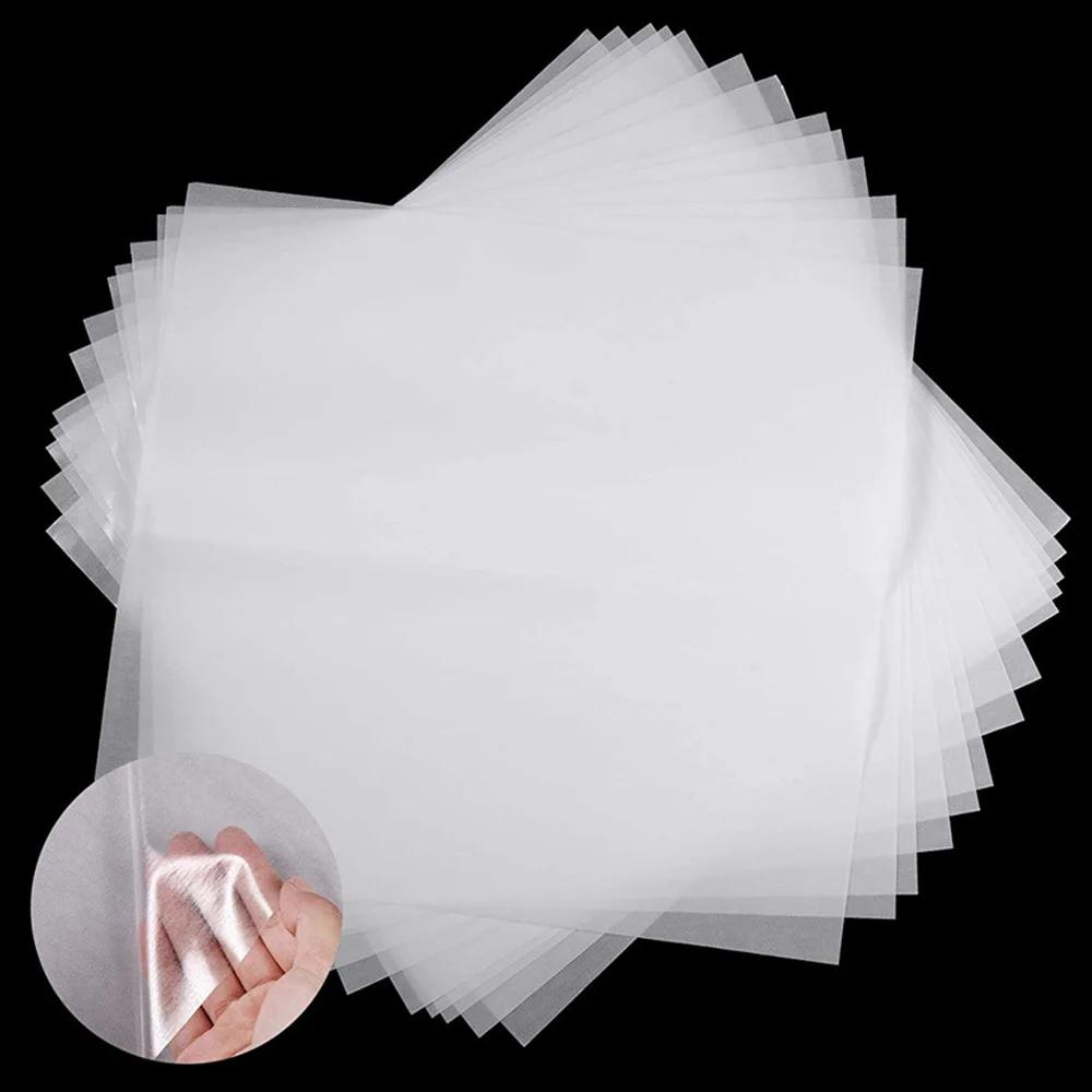 Chzimade-Tecido de colagem dupla face para costura, remendo de engomar, tecido adesivo, entrelinhamento de roupas com ligação térmica, A4, 10PCs - Image 1