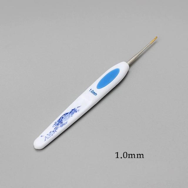 Agulhas de Tricô de Alumínio Estilo Chinês e Ganchos de Metal para Crochet - Acessórios de Artesanato DIY de 2.5 a 6.0mm