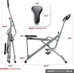 Equipamento De Equitação, Ajuda De Agachamento, Treinador Saúde e Fitness, Cardio Training, Indoor Fitness Equipment - Image 5