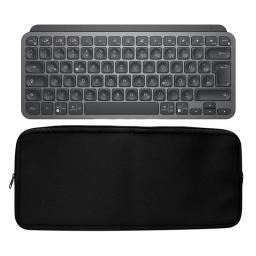 Bolsa de transporte para Logitech MX Keys, Mini Proteção Teclado Macio, Teclado Gamer Sem Fio, Portátil Fácil, 29x15cm - Image 1