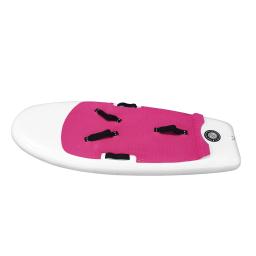 Prancha inflável SUP para esportes aquáticos, folha de PVC aprimorada, placa hidrofólio, kitesurf escovado, alta qualidade, 110L, 140L - Image 3