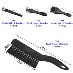 Escova antiestática para limpeza de teclado, ferramenta de limpeza antiestática para telefone, PC, ferramentas manuais do carro, cerdas de nylon seguras, ESD, 1 PC - Image 4