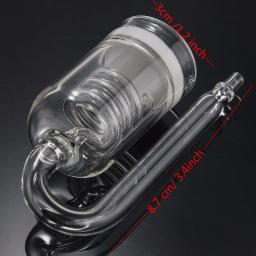 Difusores de co2 de vidro para aquário, tanques de peixes, copo de vidro, reator de dióxido de carbono, discos de cerâmica, acessórios para tanques de peixes - Image 3
