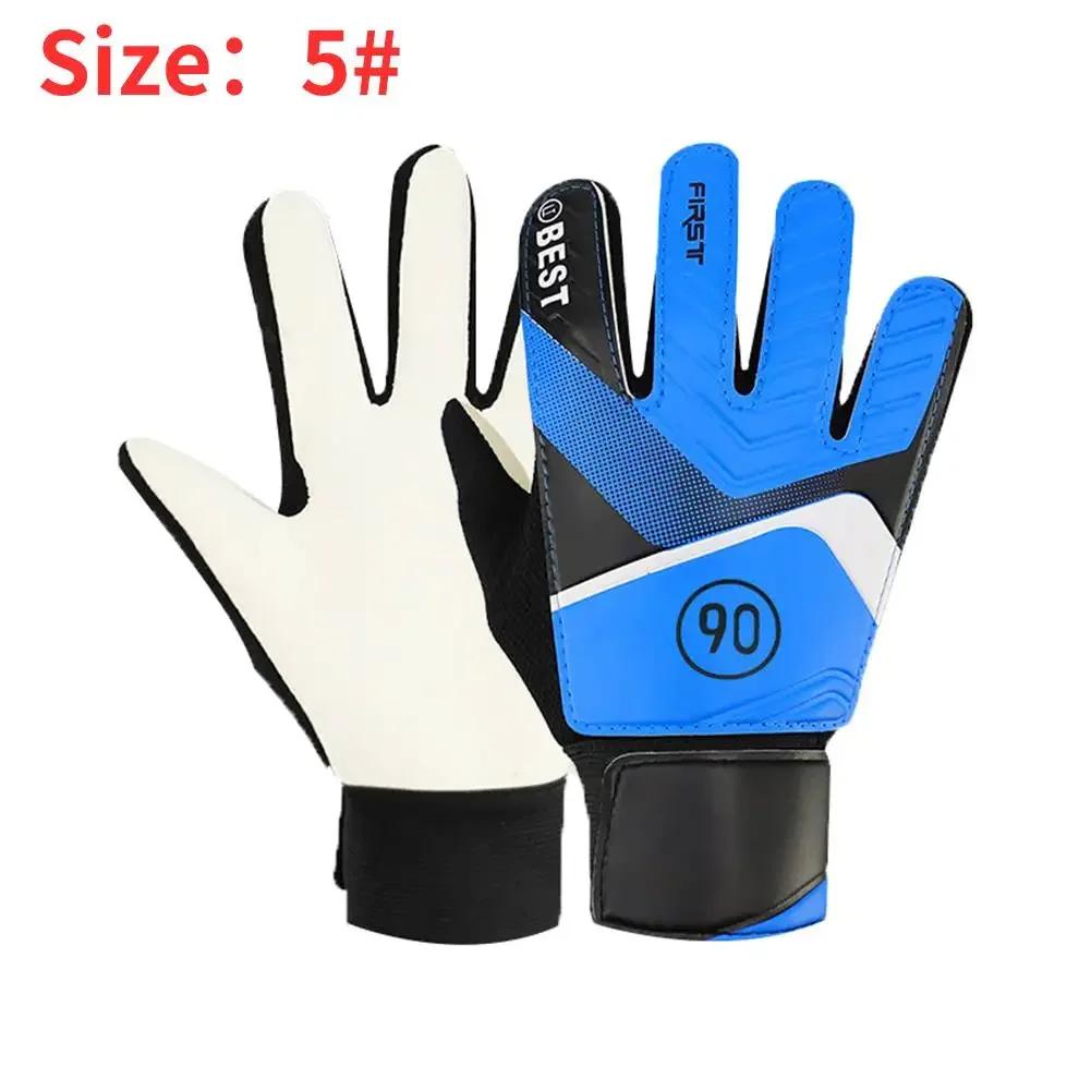 Luvas de látex para adultos e adolescentes, luvas antiderrapantes de futebol, goleiro de futebol, luva de goleiro infantil, proteção - Image 1