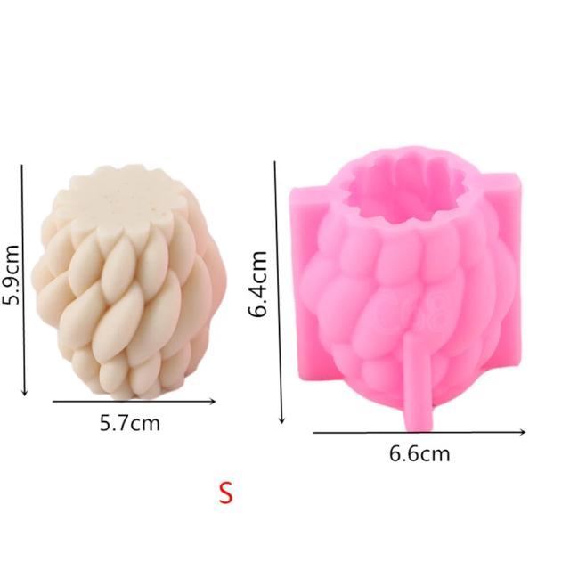 Moldes de Silicone para Velas Onduladas e Geométricas: Criatividade em Sabonetes e Decoração 3D