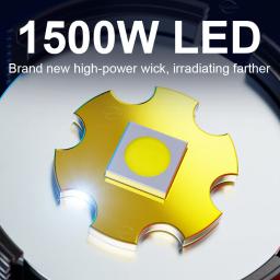 1000000lm lanterna led mais poderosa recarregável tipo-c lanterna de longo alcance 6000m luz tática para pesca caça - Image 2