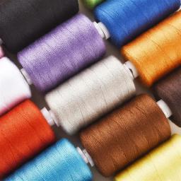 Linha de costura para Jeans Quilt, 100% poliéster, 300 m Spool, Costura manual, Linha grossa, durável 203, 300 m - Image 5