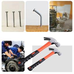 Martelo de garra de aço de alto carbono resistente, adequado para bater unhas, puxando unhas, decoração de casa, manutenção de carro - Image 2