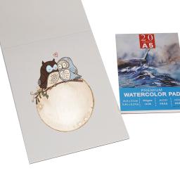 Conjunto de Pintura Aquarela, Pincéis de Artista, 1PC Paper Pad, Pequenas Paletas de 6 Poços, 29PCs, Inclui 24PCs - Image 4