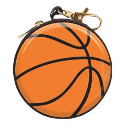 Bolsa com zíper em forma de bola para crianças Bolsa pequena Carteira de mudança de desenho animado Zip Coin Bag para meninos e meninas - Image 4