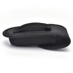 Bainha preta Fold Knife e Alicate Bag, Bolsa, bainha, Nylon Belt Loop, transportar, armazenamento, Suporte lanterna, cintura Pack - Image 4